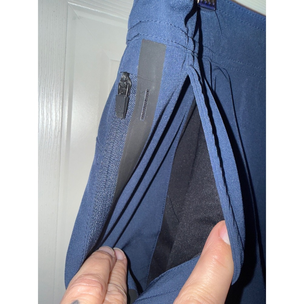 Ten Thousand Set Short Navy Blue Mens Size XL 2-in-1 Training Workout Shorts - Picture 6 of 13